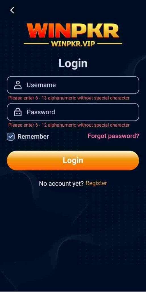 WINPKR APK WINPKR APK